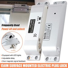 Electric Drop Bolt Lock DC 12V 24V Fail Safe NC Mode Electronic Door Lock For