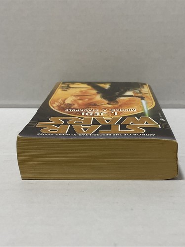 1999 vintage STAR WARS book ~ I, JEDI : Michael A. Stackpole - Picture 5 of 7