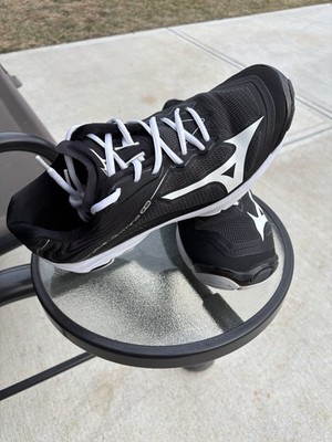 Mizuno WAVE LIGHTNING Z6 Women's Volleyball Shoes Black Size 11 EUC Retail $129