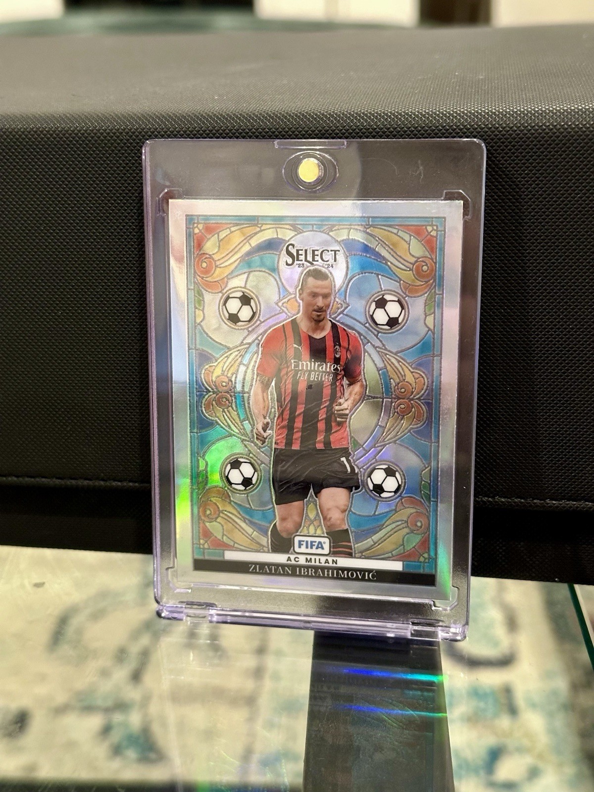 2023-24 Panini Select FIFA - Stained Glass Zlatan Ibrahimovic #30