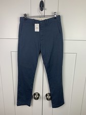 NWT Crewcuts Boys Size 12 Slim Chino Dress Pants Blue Uniform