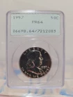 1957 Franklin Half Dollar Rare Rattler PCGS PR 64 Coin Rattler Proof 64 Coin