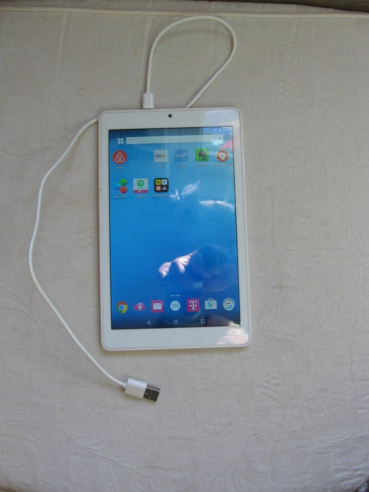 Telekom Puls Tablet Wireless weiß 8 Zoll 16 GB plus 16 GB Speicherkarte g. Zust. - Bild 3 von 4