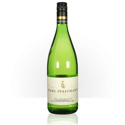 (1L=EUR7.50) Karl Pfaffmann 2022 (1L) MüLler-Thurgau Trocken (19) Qba 1.00 Lite-image