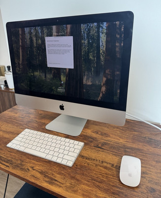 Apple iMac 21.5  Retina 4K  | Intel Core i3 3.6GHz | 8GB RAM | 1TB HDD 