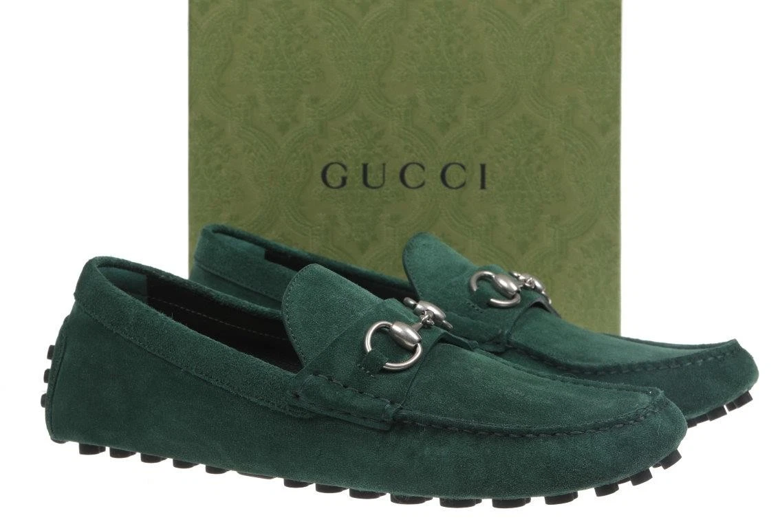 Gucci Green Suede Casual Shoes for Men for sale | eBay