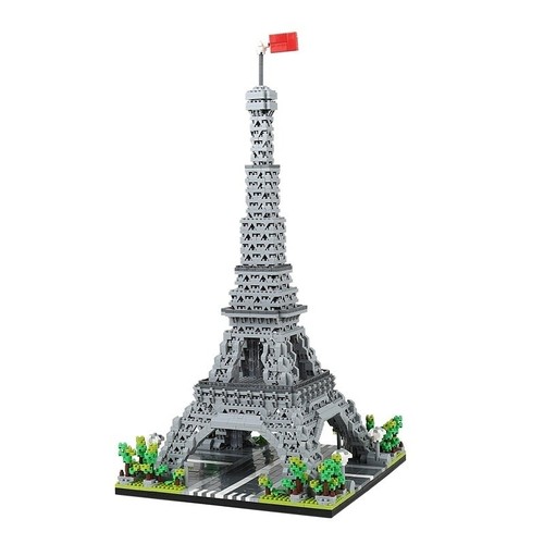 LEZI Architecture Model Building Set MOC Mini Building Blocks 3D Model Puzzle - Picture 21 of 122