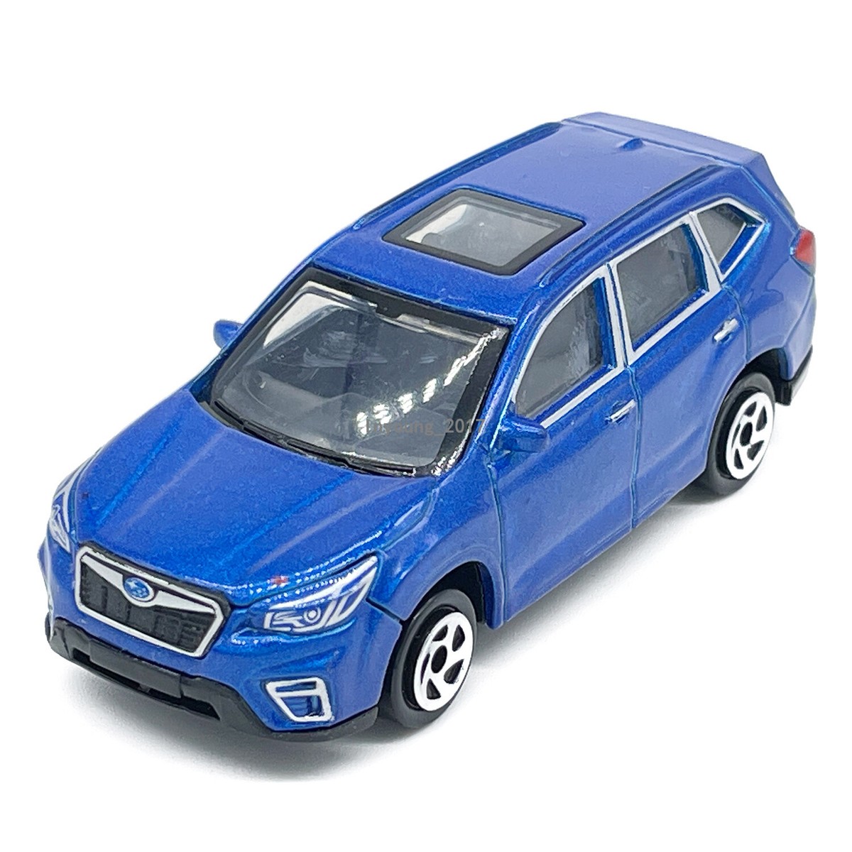 1:64 Subaru Forester Model Car Alloy Diecast Toy Cars ​​Friction Powered  Blue