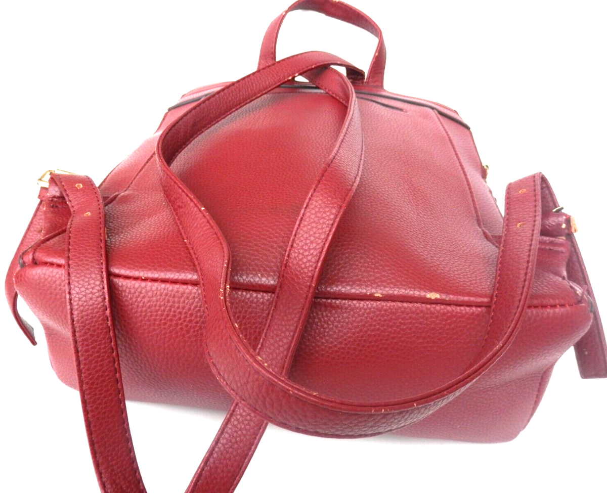 Michael Kors MK Burgundy Saffiano Leather Backpack Bag | eBay display picture 1