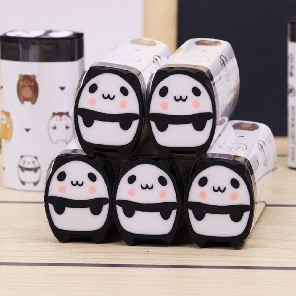 3Pcs Cute Animal Erasers Panda Cute Erasers Pencil Erasers Students 880638517800 eBay