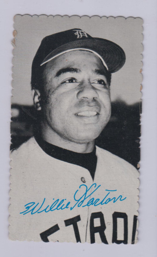 1974 Topps Deckle Edge #72 Willie Horton  INCREDIBLY RARE  Only 1 on Ebay