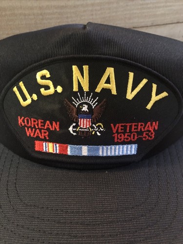 Vintage ARMY KOREAN WAR VETERAN HAT CAP - Made In USA Honors Military - Picture 2 of 6