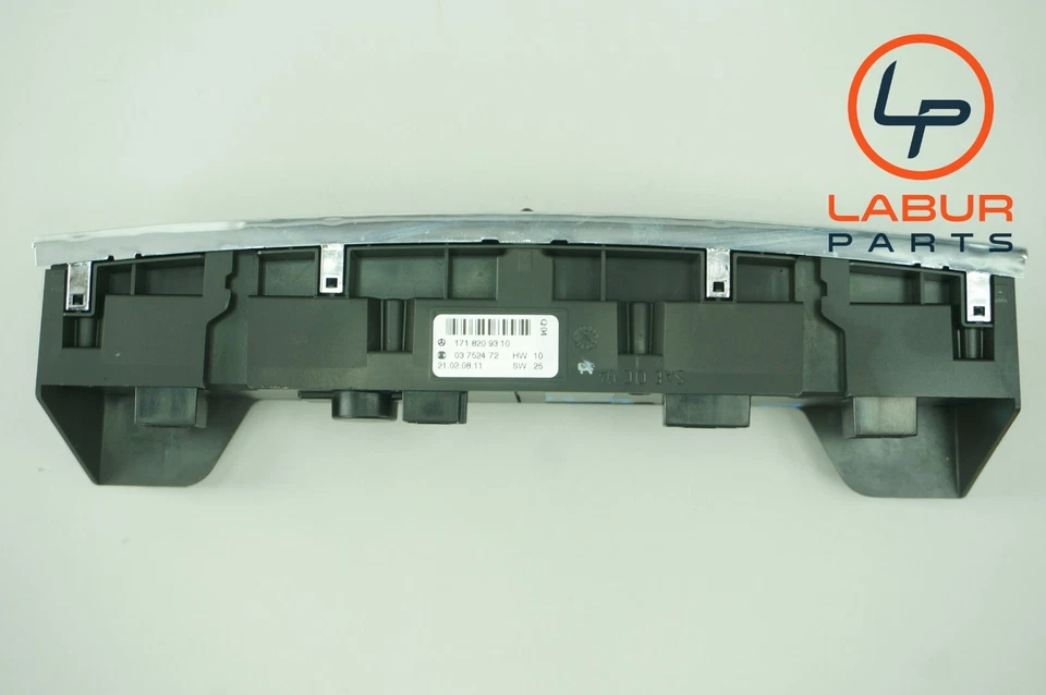 R171 09-11 Mercedes SLK Class Dash Center Hazard Door Lock Switch Panel K1270 - Image 4 of 4