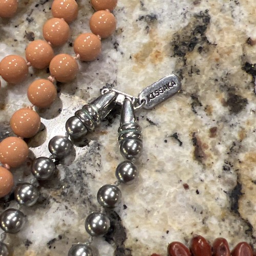 Mixed Lot Of Costume Jewelry Necklaces Beaded Beads Hand Knotted Vintage To Now - Picture 11 of 11