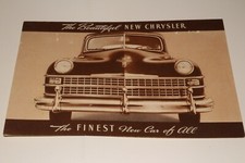 1946 Chrysler Factory Brochure, Original