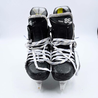 Bauer Vapor Hyperlite 2 Pro Stock Ice Hockey Skates 8 7/8 CA Flyers NHL Farabee