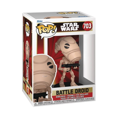 Pop! Star Wars The Phantom Menace Battle Droid Vinyl Figure Funko