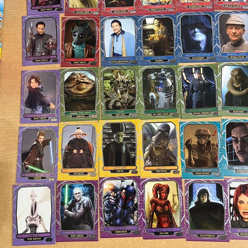 STAR WARS GALACTIC FILES Topps mixed SERIES 60 Card Set - Picture 4 of 5