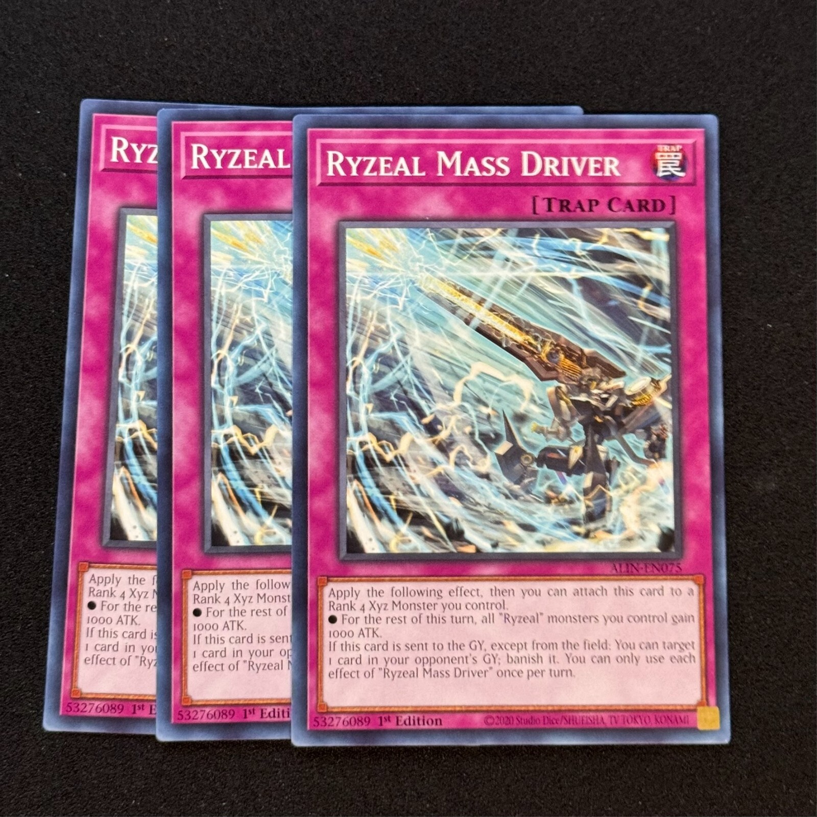 Ryzeal Mass Driver ALIN-EN075 Common 3x Alliance Insight