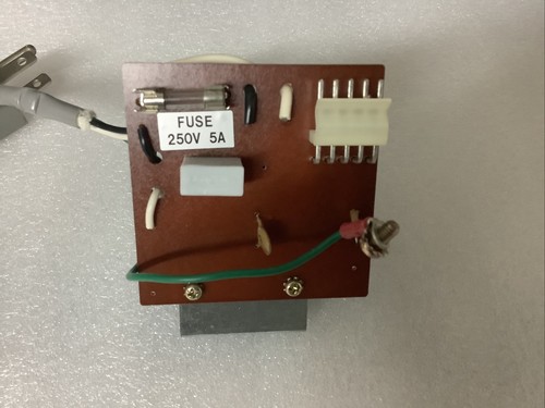 Used Commodore 8023P Printer AC Power Cord and Fuse Circuit Board 117VAC 60Hz - Picture 2 of 5