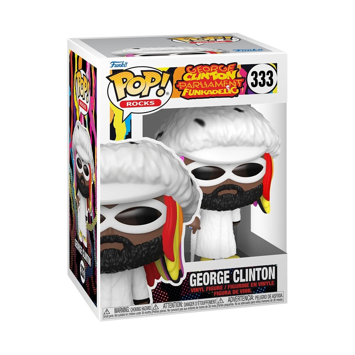 ファンコ　ポップ　ロックス　ジョージ・クリントン Funko Pop! Rocks: George Clinton Parliament-Funkadelic | eBay