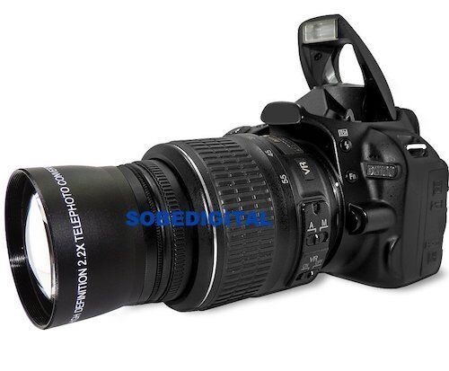  TÉLÉOBJECTIF ZOOM XIT Photo® pour nikon d3200 d3000 d5100 d5000 d5200 d40 d60  - Photo 1 sur 7