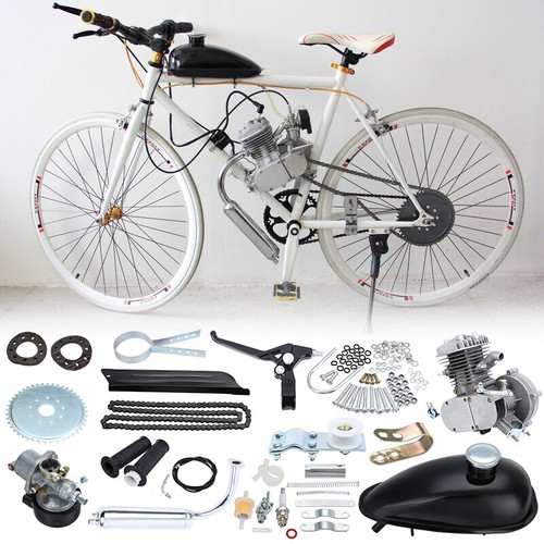 Ridgeyard 80cc 2 tempi Motore Motorizzato Bici Benzina Gas Bicicletta Motore  Kit | eBay