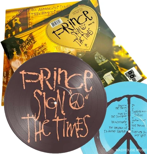 PRINCE LP x 2 Sign O' The Times Double PICTURE DISC Record Store Day 2020 Vinyl
