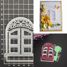 Metal Cutting Dies Window Scrapbooking Embossing DIY Paper Card Die Stencil Mold