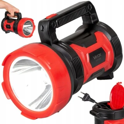 Taschenlampe LED Vayox VA0124 400lm Wiederaufladbar Rot