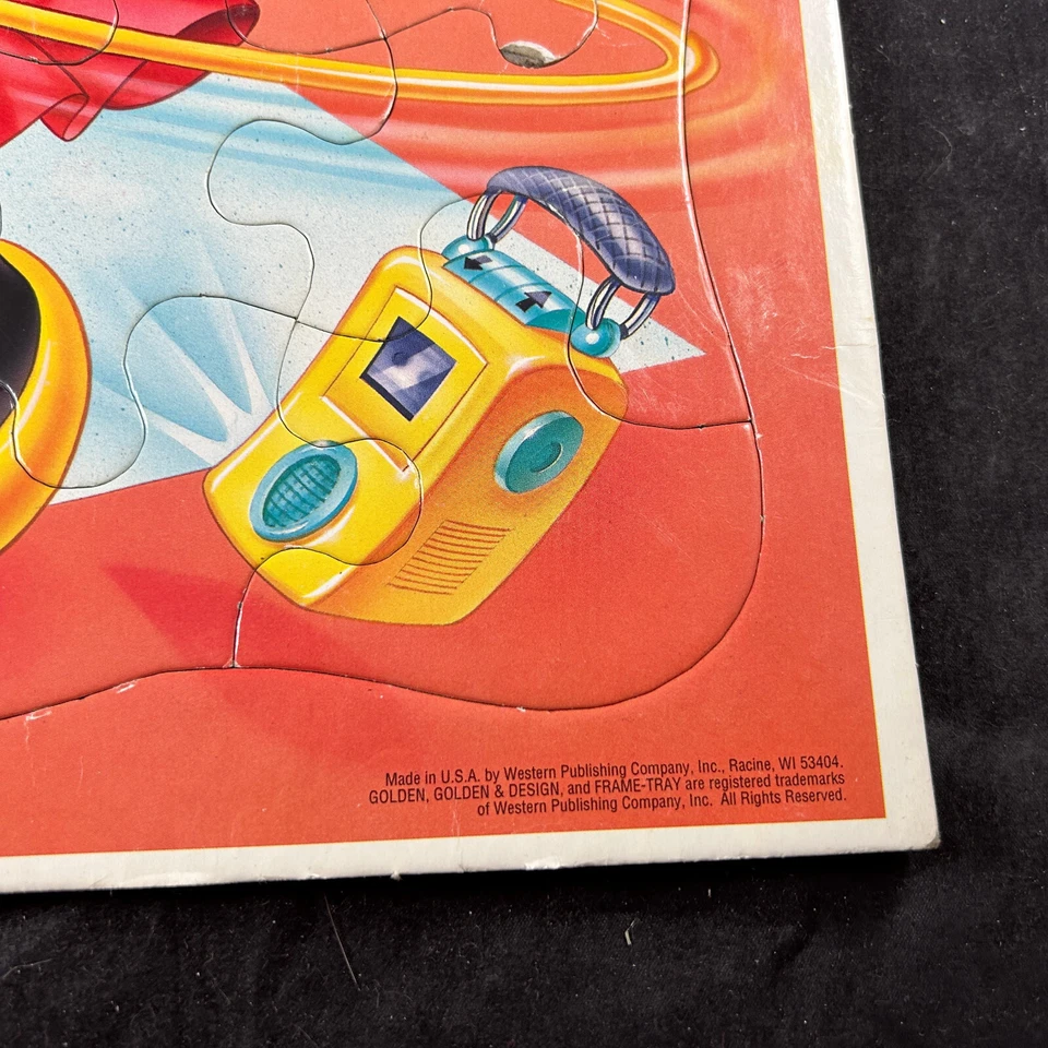 MINNIE MOUSE DANCE WALT DISNEY GOLDEN FRAME TRAY CHILDREN KIDS PUZZLE - WESTERN - Image 3 of 4