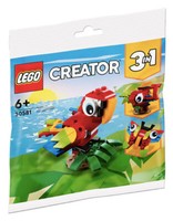 Lego Creator 3-In-1 Tropischer Papagei 30581 Vogel-Baukasten