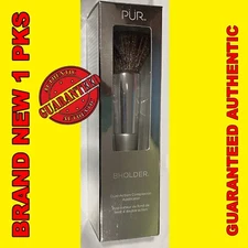 PÜR BHOLDER Dual-Action Complexion Applicator Brush AUTHENTIC