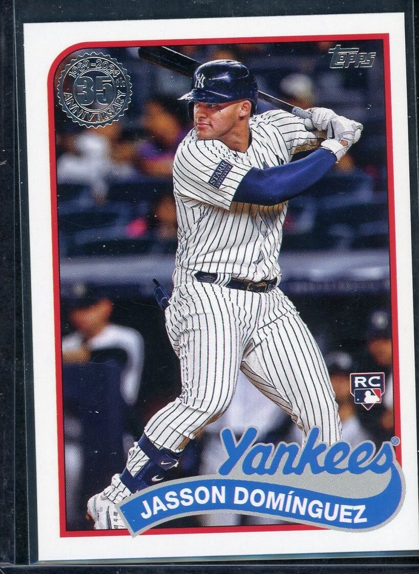 2024 Topps Series 2 Jasson Dominguez 89B2-41 1989 Rookie RC