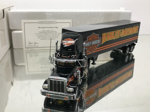 MATCHBOX DINKY DYM38258 PETERBILT HARLEY DAVIDSON TRUCK -1:58- GOOD IN BOX - Picture 6 of 12