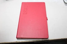 Notebook Castelli Made in Italy  RED Journal NEW Business Finance EVERSHEDS