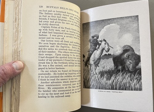 Buffalo Bill's Life Story, An Autobiography, 1920 HB in VG DJ, N C Wyeth Illustr - Foto 8 di 11