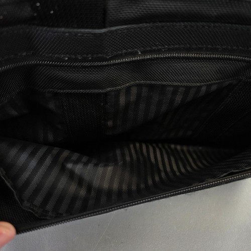 TUMI Alpha Expandable Organizer Laptop Briefcase Black 2621D3 Ballistic Nylon - Picture 10 of 14