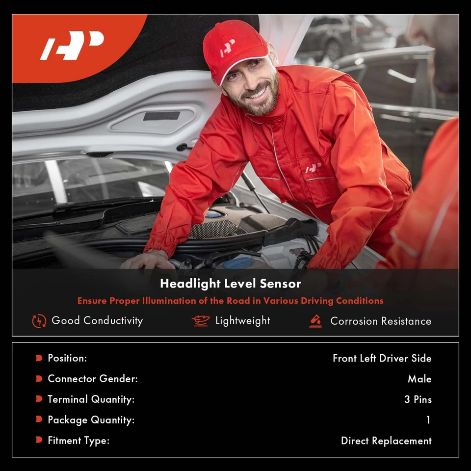 Headlight Level Sensor Front Left LH for Land Rover Range Rover Velar 2018-2023 - Image 3 of 4