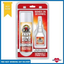 STRONG AS AN OX MITRE FIX MITRE KIT 200ML ACTIVATOR 50GR ADHESIVE