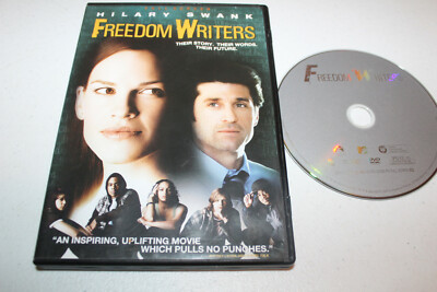 Freedom Writers (DVD 2007, Full Frame) Hilary Swank, Patrick