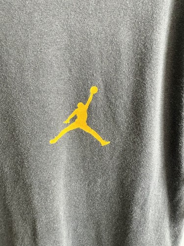 Vintage Nike Jordan Jumpman Tee Tshirt Black League Scoring Champion 1986 Large - Picture 4 of 6