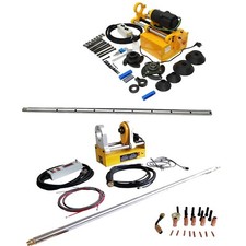 110V Hole Drilling Machine XDT50 & Portable Auto Rotary Inner Boring Welder