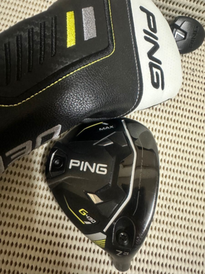 PING G430 MAX 7W 21 Fairway Wood Head only w/HC Right Handed PING G430 MAX 7W 21 Fairway Wood Head only w/HC Right Handed