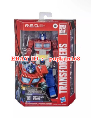 New Transformers Optimus Prime RED Hasbro Action Figure Non deformable Toys 6''