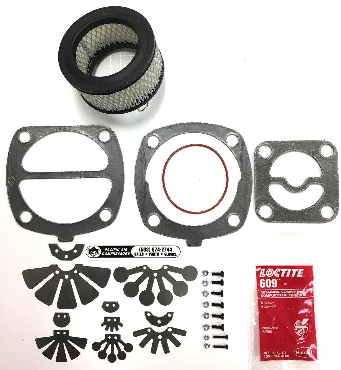 IR Model 2475 Type 30 Top End Kit, Valves & gaskets Ingersoll Rand