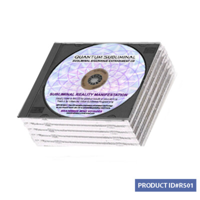 5 CD CREATE YOUR OWN REALITY Remote Influence Manifest Miracles MIND OVER MATTER