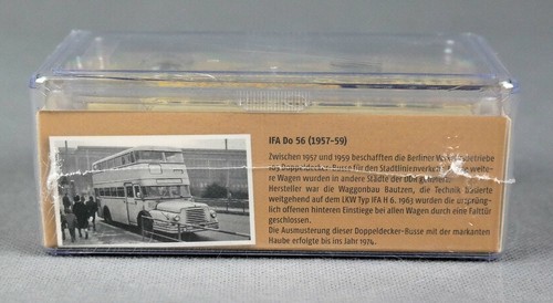 BREKINA 61205 (H0,1:87) IFA Do 56 Doppelstockbus Magdeburg/Kino NEU! - 第 3/4 張圖片