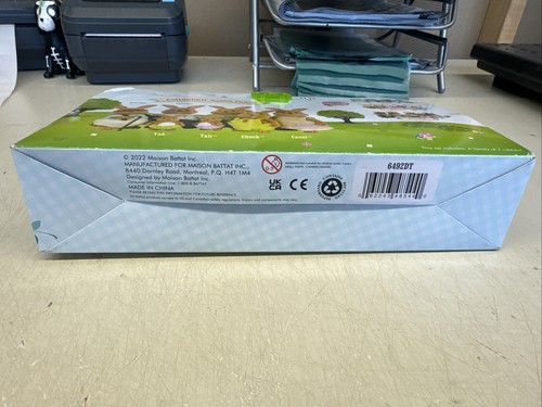 Li'l Woodzeez - Cottonball Rabbit Family Set with Grandparents - 7 Bunny Figures - Foto 4 di 4