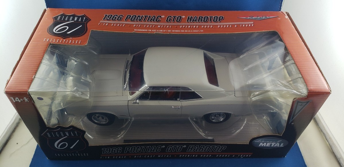 Highway 61 1966 Pontiac GTO Hardtop 1/18 Die Cast | eBay